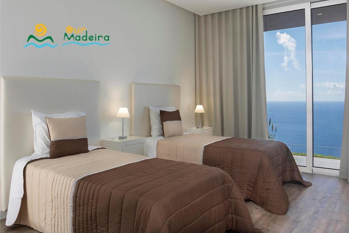 Estreito Da Calheta Ourmadeira - Cliffscape, Panoramic Seaviewsヴィラ エクステリア 写真